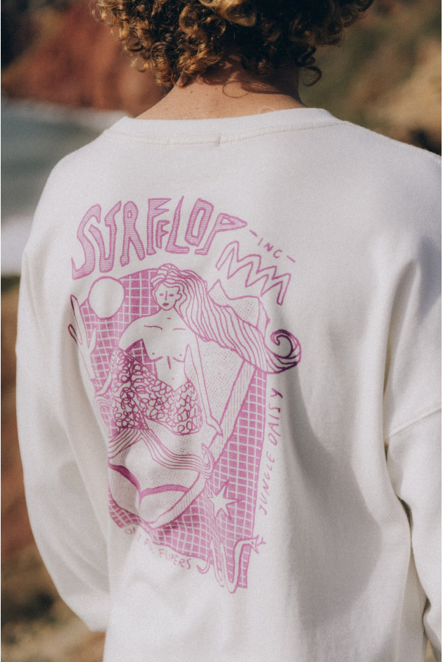 Only For Flippers LS - Vintage White Only For Flippers LS - Vintage White