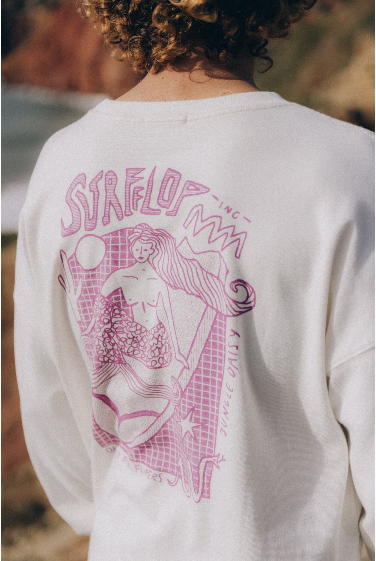 Only For Flippers LS - Vintage White Only For Flippers LS - Vintage White