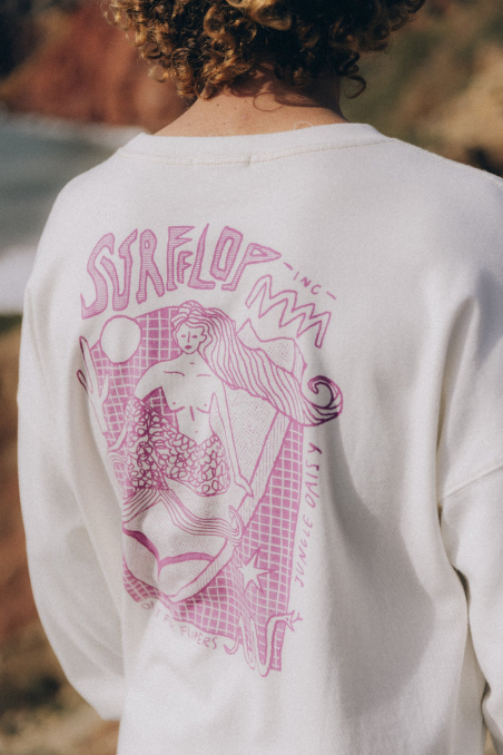 Only For Flippers LS - Vintage White Only For Flippers LS - Vintage White
