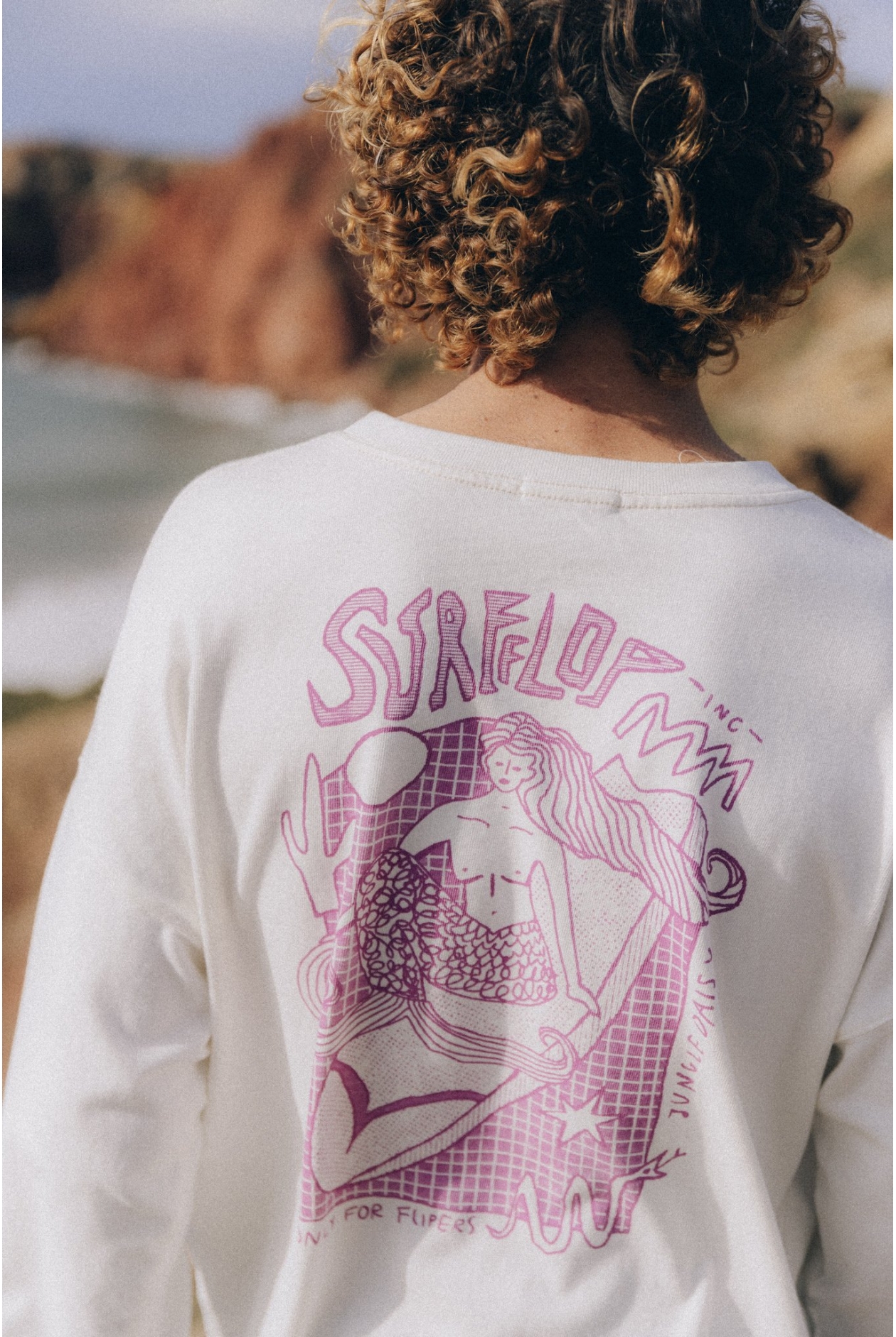 Only For Flippers LS - Vintage White Only For Flippers LS - Vintage White