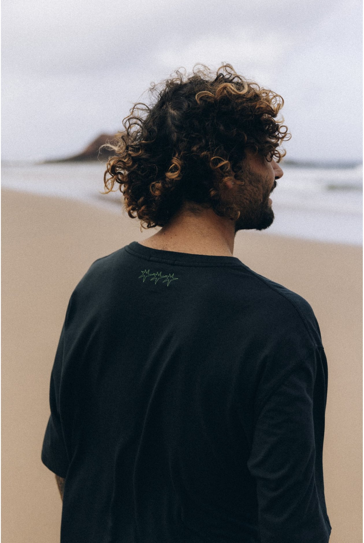 Mermaid Twins Tee - Acid Black | Surf Inc. Mermaid Twins Tee - Acid Black | Surf Inc.