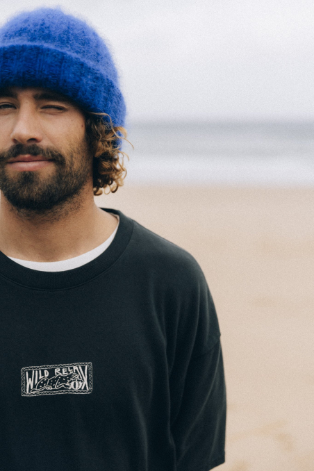 Wild Relax Tee - Acid Black Wild Relax Tee - Acid Black