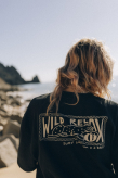 Wild Relax Tee - Acid Black Wild Relax Tee - Acid Black