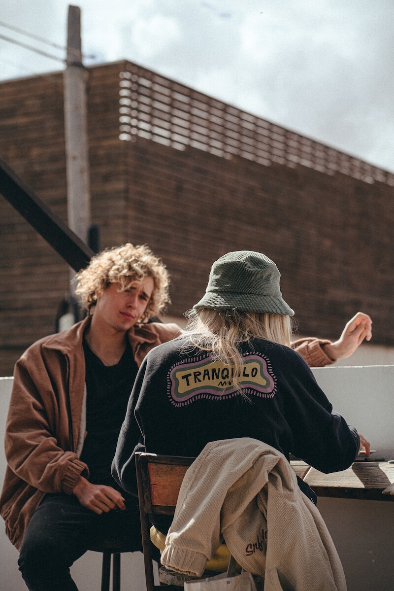 Tranquilo Sweat - Acid Black Tranquilo Sweat - Acid Black