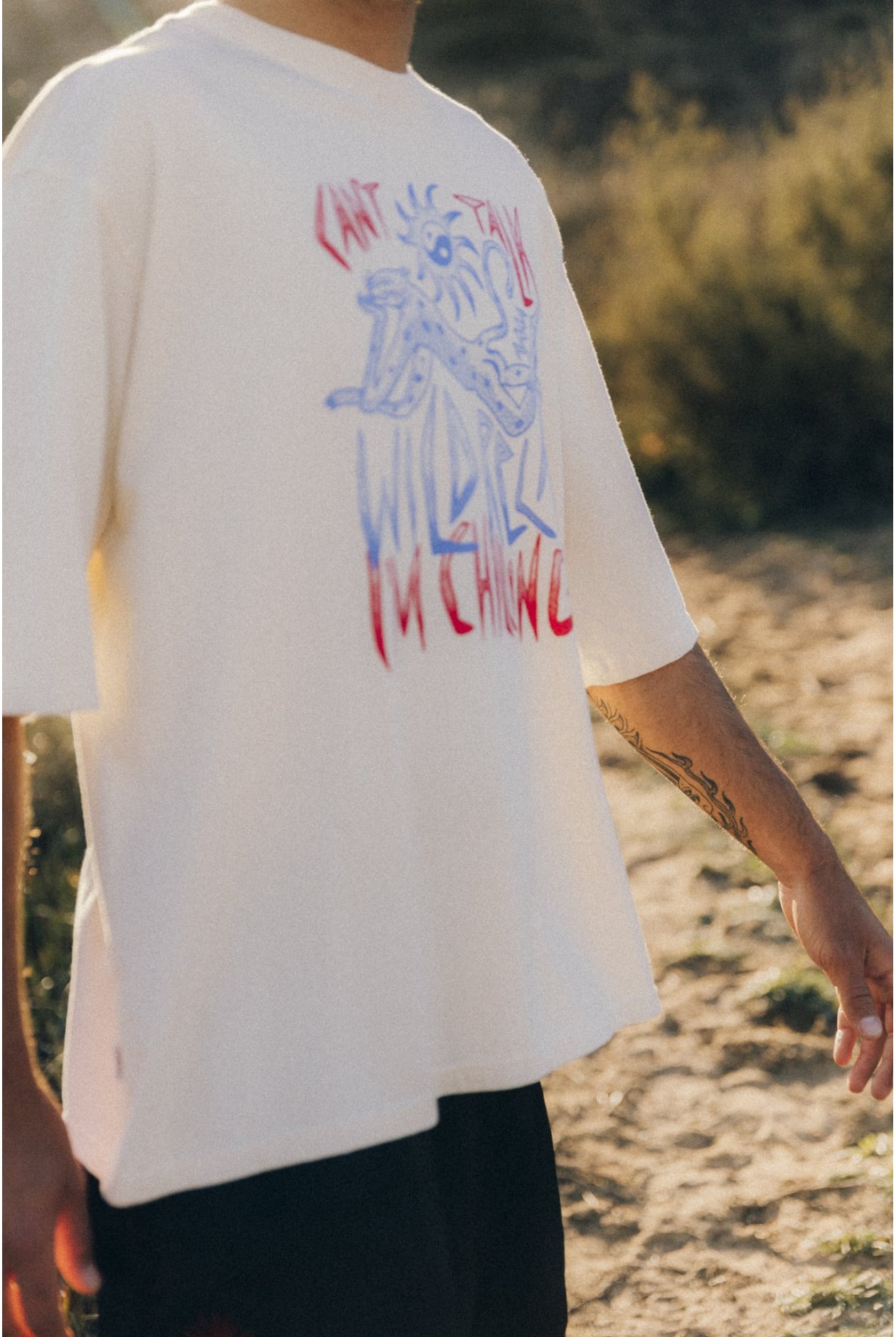 Wild Talk Tee - Super Natural Wild Talk Tee - Super Natural