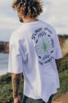 Angry Sun Tee - Paper White