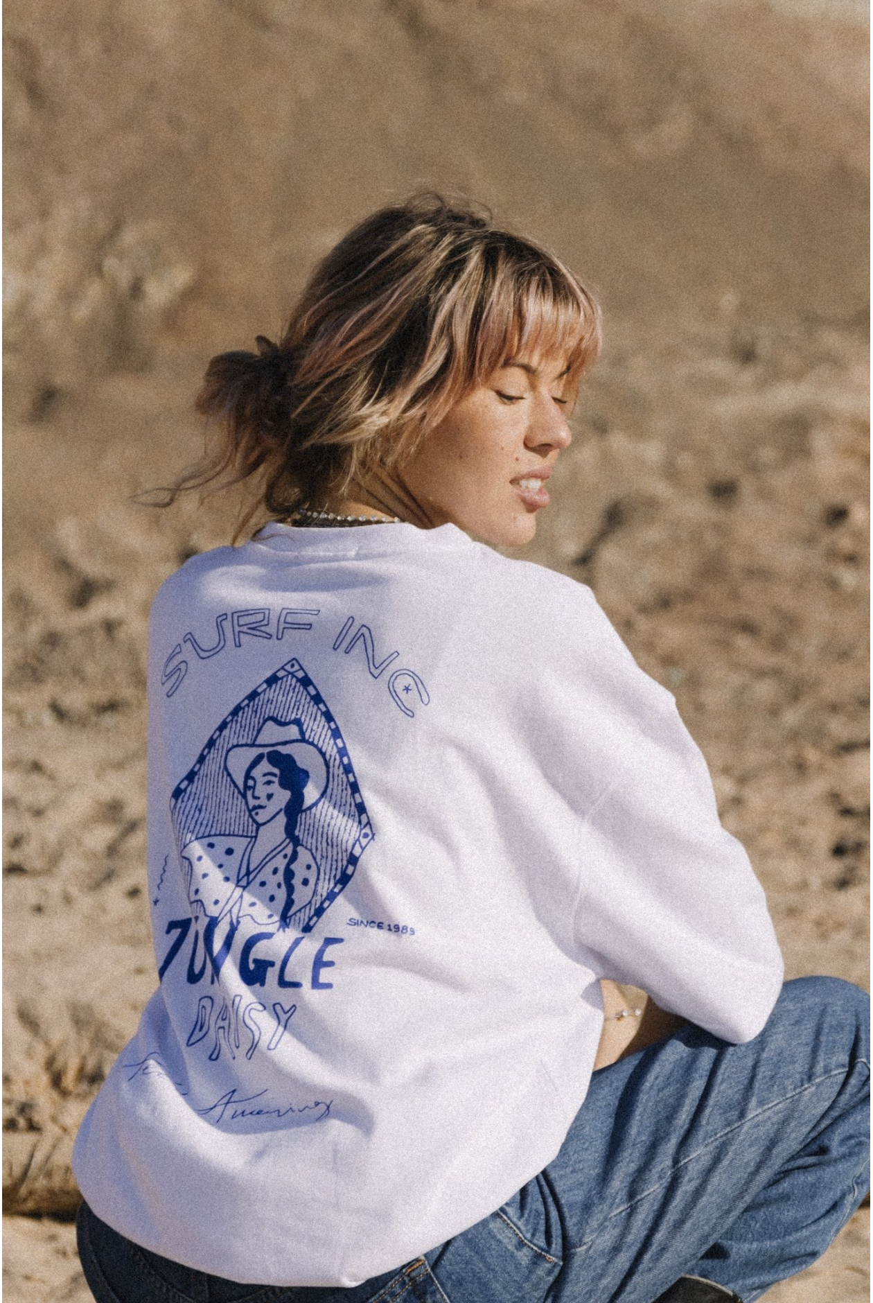 Cowboy Feel Tee - Paper White Cowboy Feel Tee - Paper White