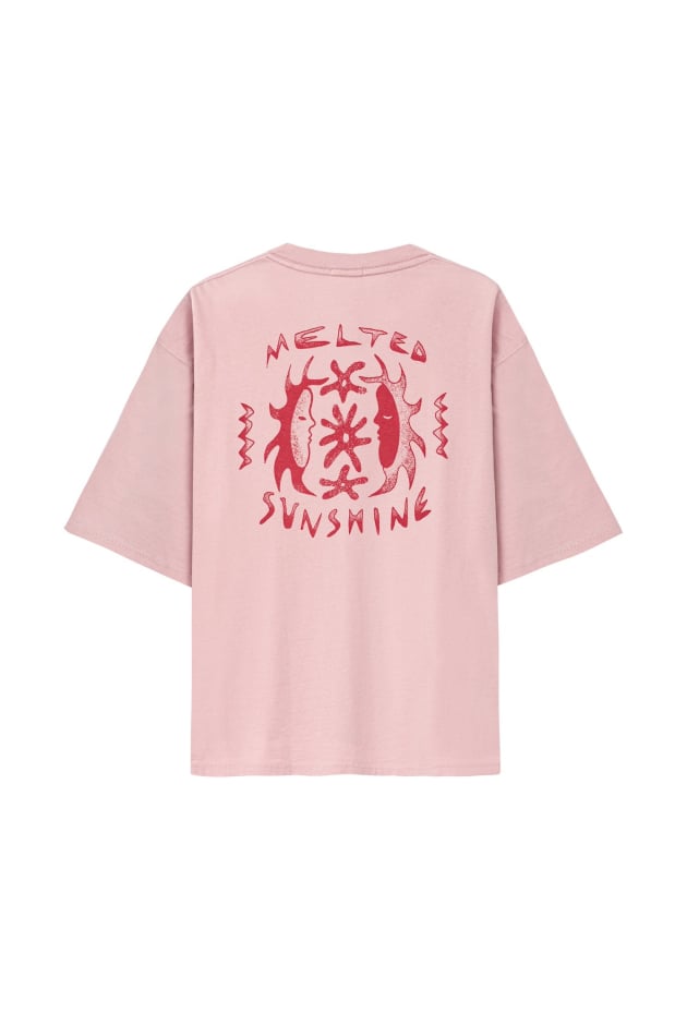 Flower Shine Tee - Pink Kush Flower Shine Tee - Pink Kush