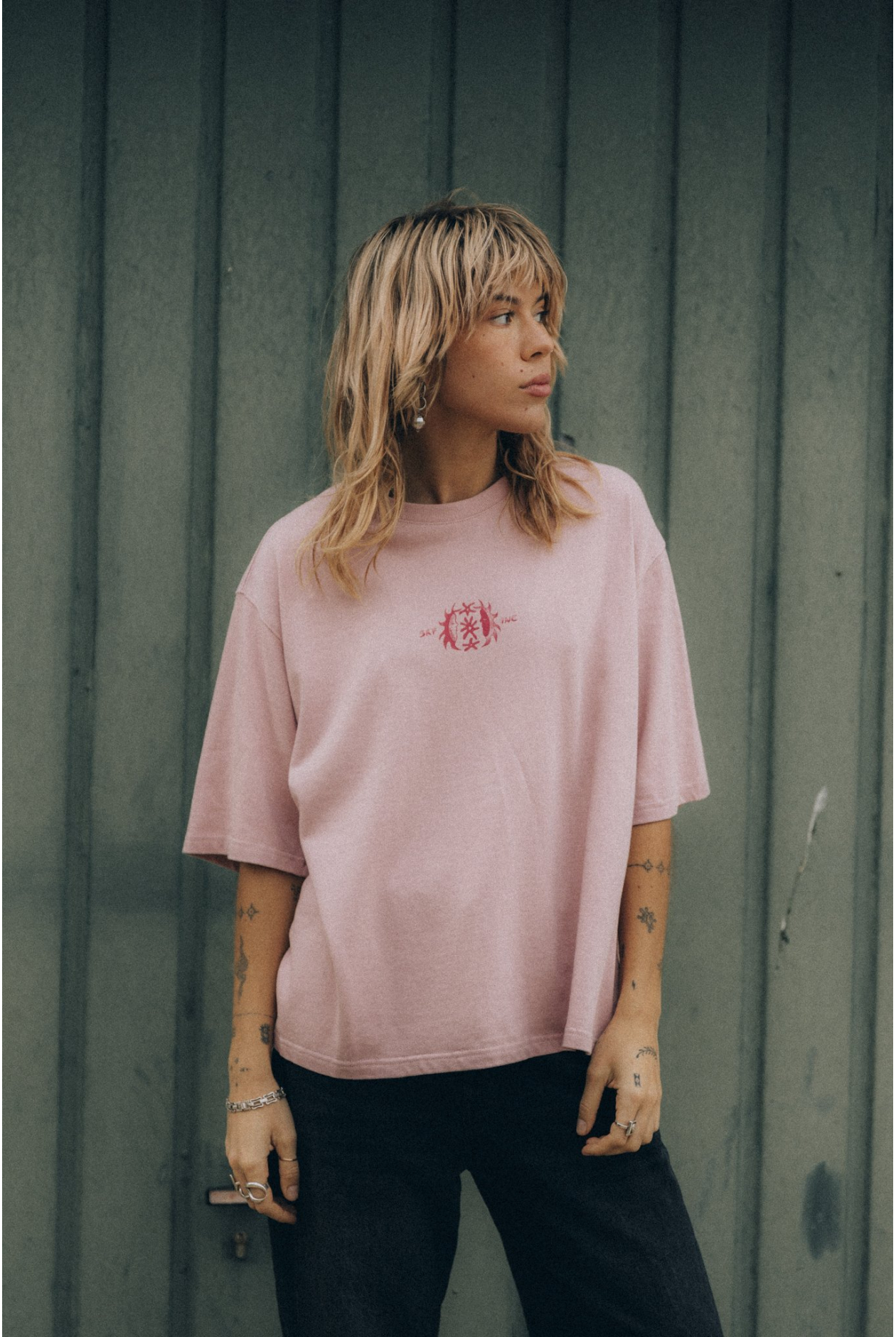 Flower Shine Tee - Pink Kush Flower Shine Tee - Pink Kush