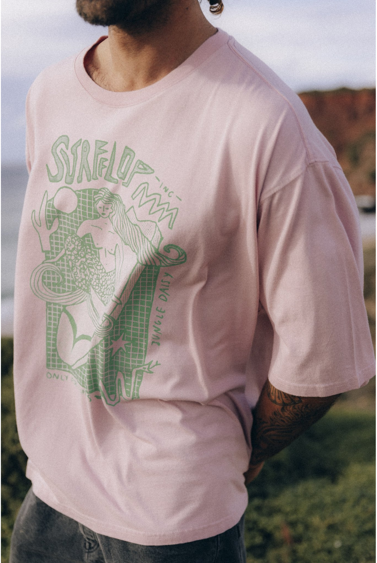 Flippers Tee - Pink Kush Flippers Tee - Pink Kush