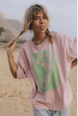 Flippers Tee - Pink Kush | Surf Inc. Flippers Tee - Pink Kush | Surf Inc.