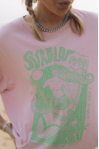 Flippers Tee - Pink Kush | Surf Inc. Flippers Tee - Pink Kush | Surf Inc.