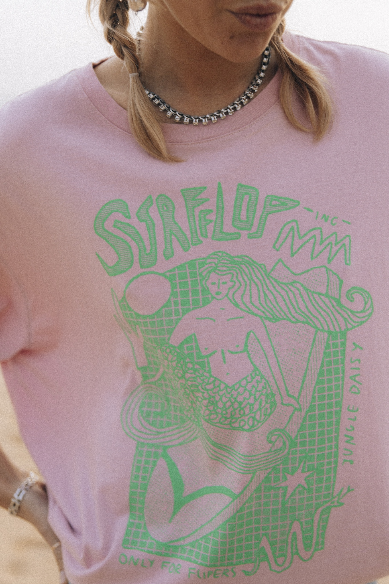 Flippers Tee - Pink Kush - Tees