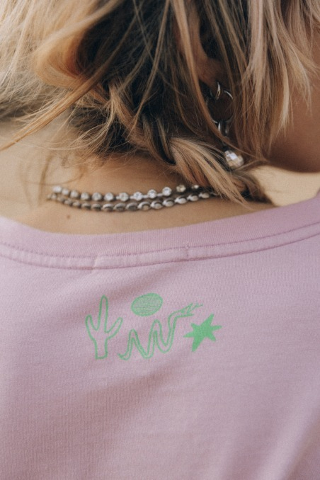 Flippers Tee - Pink Kush - Tees Flippers Tee - Pink Kush - Tees