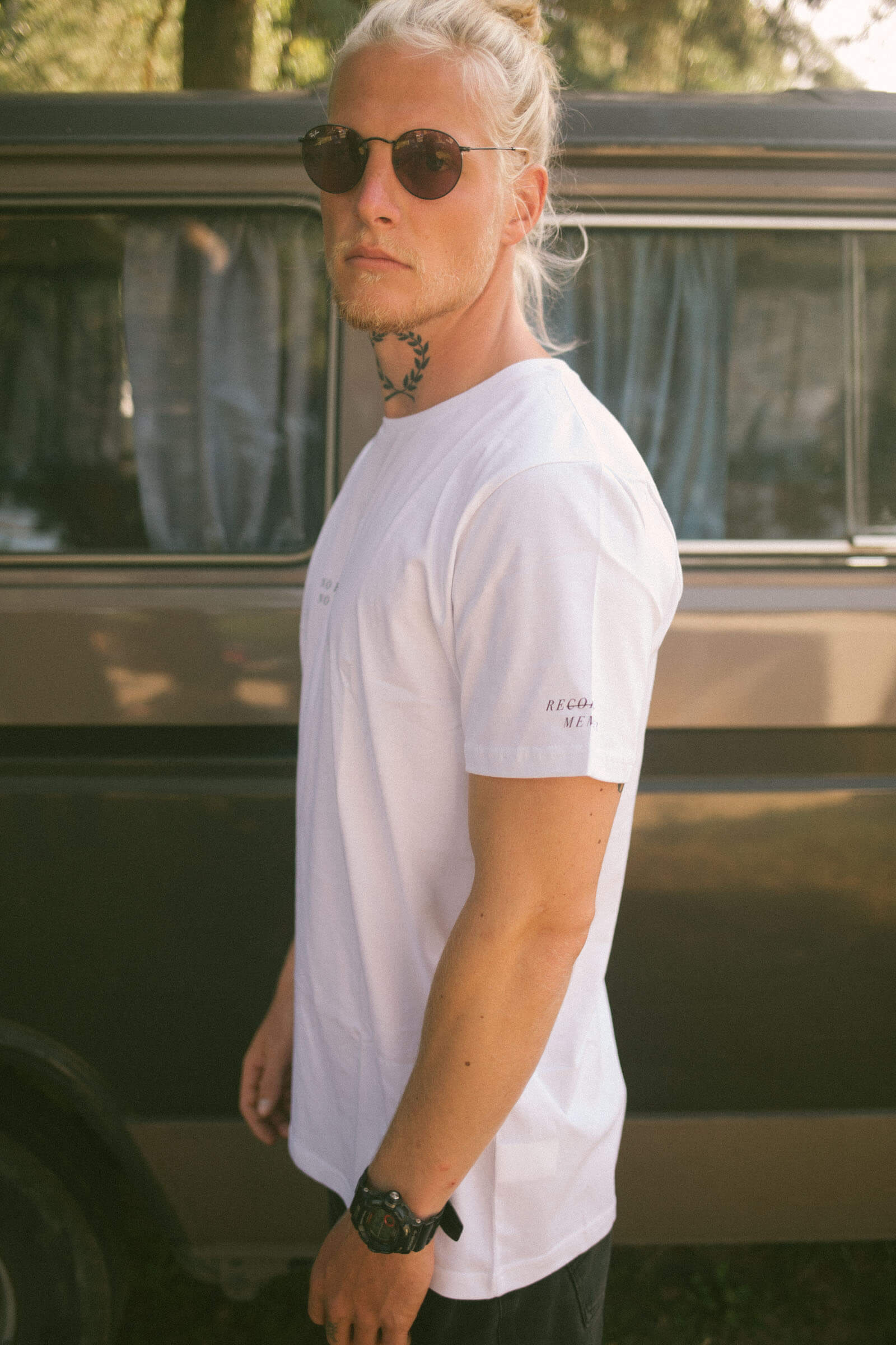 No Bad Waves Tee White