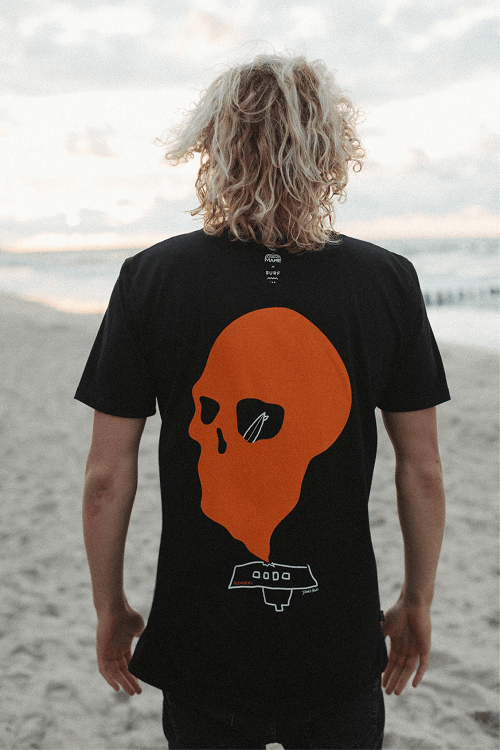 Surf dies tee front