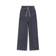 Front Hem Pants - Stone Grey