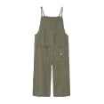 Linen Culotte Suit - Olive