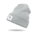 Merino Beanie - Light Grey