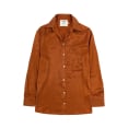 Cupro Loose Shirt - Copper