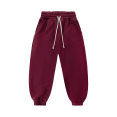 University Track Joggers - Burgundy