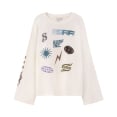 Wide Waffle Longsleeve - Vintage White