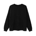 Waffle Longsleeve - Black Pepper